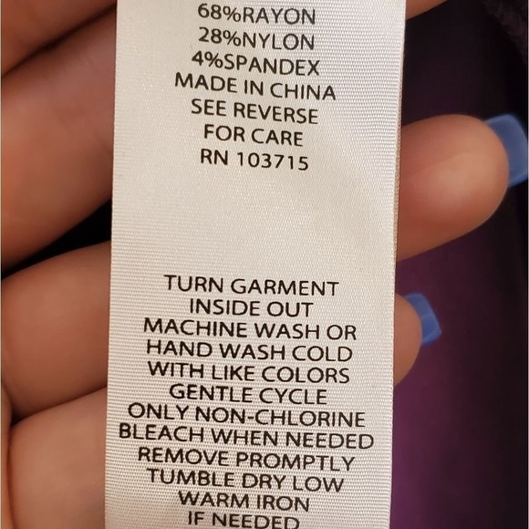 NANETTE Lepore velvet trimmed ruffle bell sleeve dress plus size 22W, 18W‎ - Picture 6 of 8